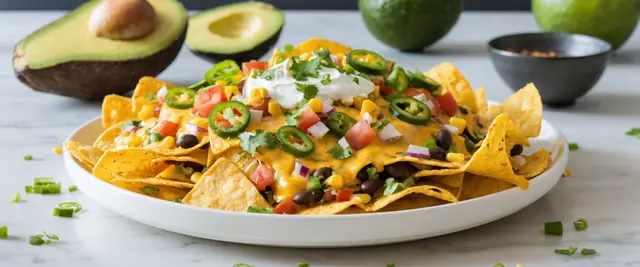Vegan Sheet Pan Loaded Nachos