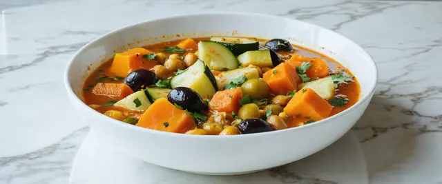 Vegetable Tagine (Tagine Bil Khodra)