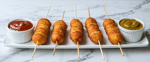 Veggie Corn Dogs