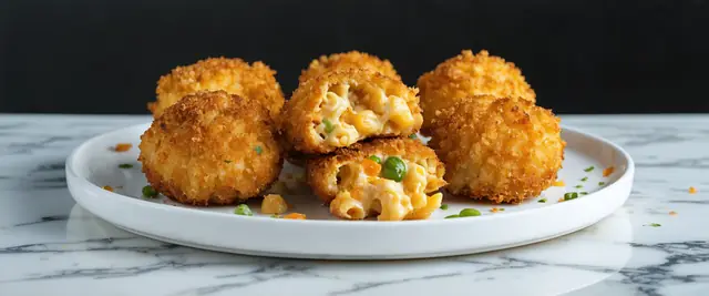 Veggie Mac and Cheese Bites