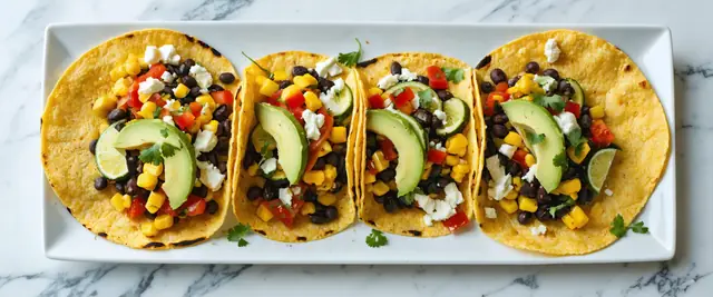 Veggie Tacos with Avocado