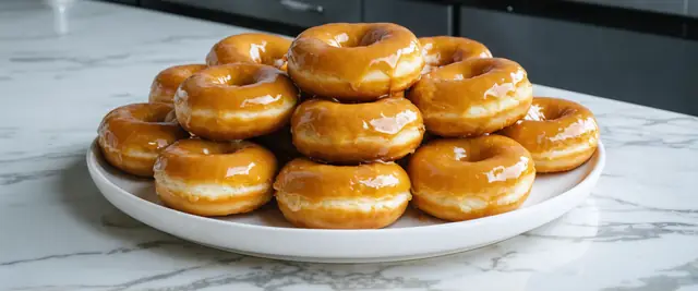 Vermont-Style Maple Glazed Donuts