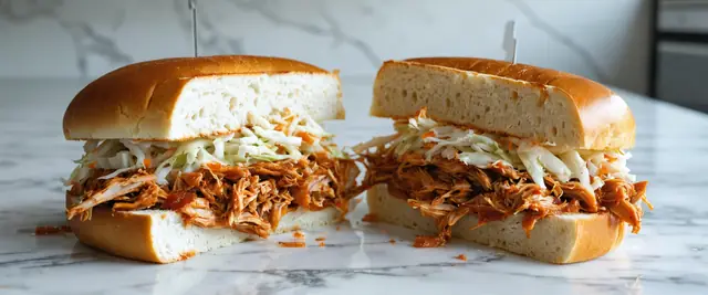 Virginia BBQ Pulled Chicken Sandwich