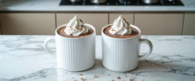 Whipped Hot Chocolate with Sea Salt