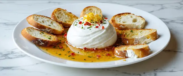 Whipped Ricotta with Hot Honey
