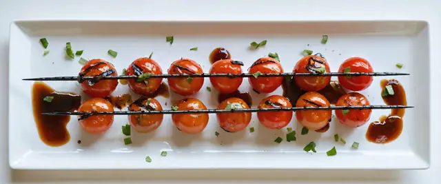 White Wine and Herb Grilled Cherry Tomatoes