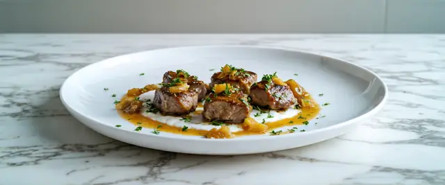 White Wine and Shallot Braised Rabbit