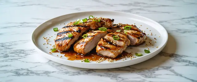 Yuzu Miso Glazed Grilled Chicken