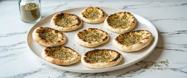 Za'atar Bread (Man'oushe)