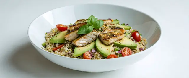 Zesty Avocado Sardine Bowl