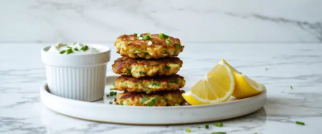 Zucchini and Farro Fritters with Dill
