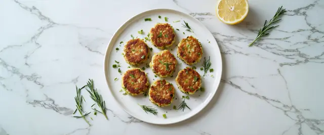 Zucchini and Tuna Fritters