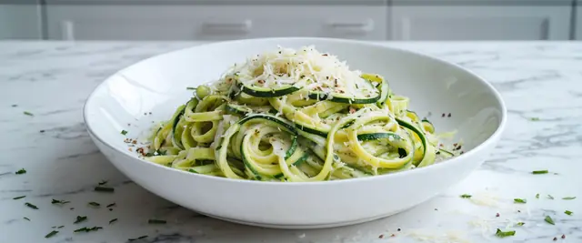 Zucchini Noodle Alfredo