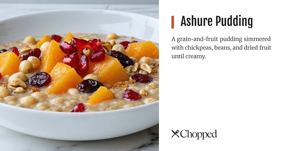 Ashure Pudding | Chopped