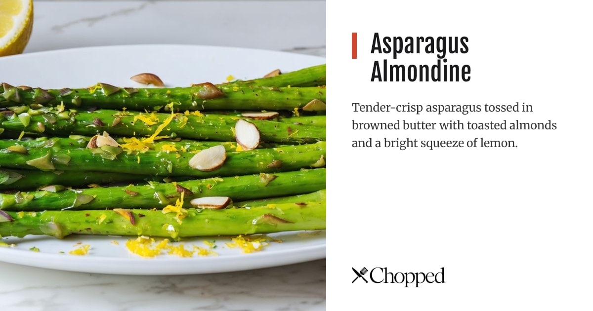 Asparagus Almondine | Chopped