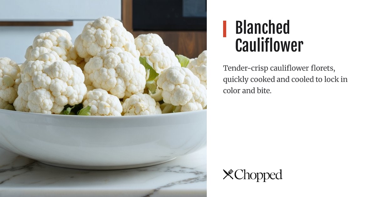 Blanched Cauliflower | Chopped