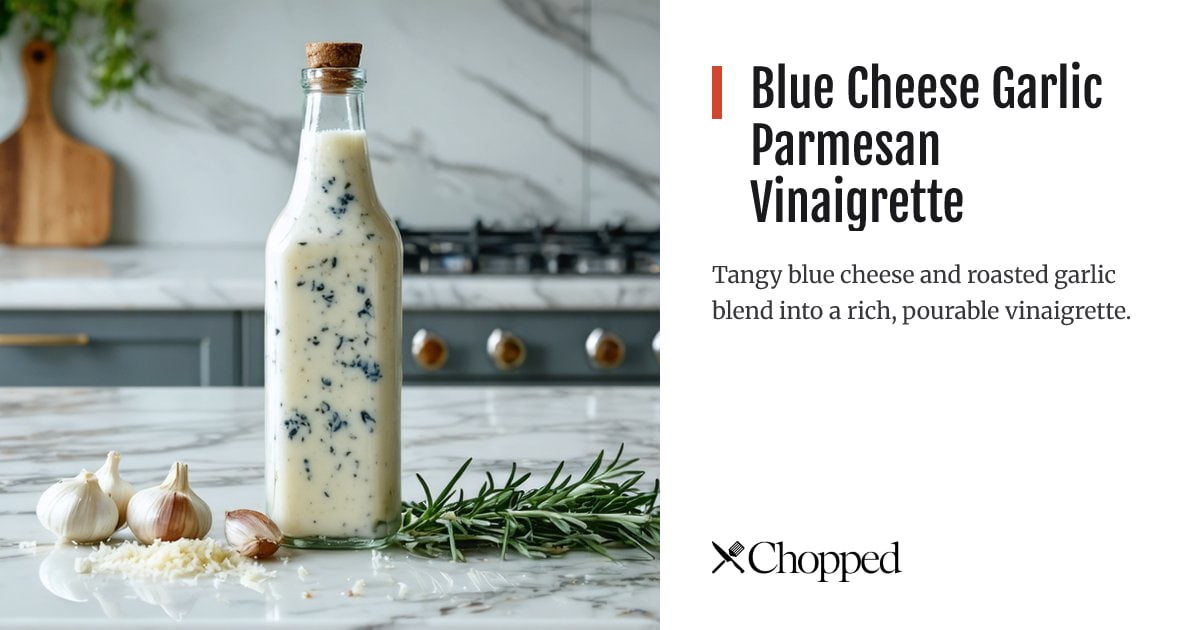 Blue Cheese Garlic Parmesan Vinaigrette | Chopped