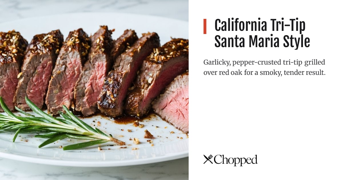 California Tri-Tip Santa Maria Style | Chopped