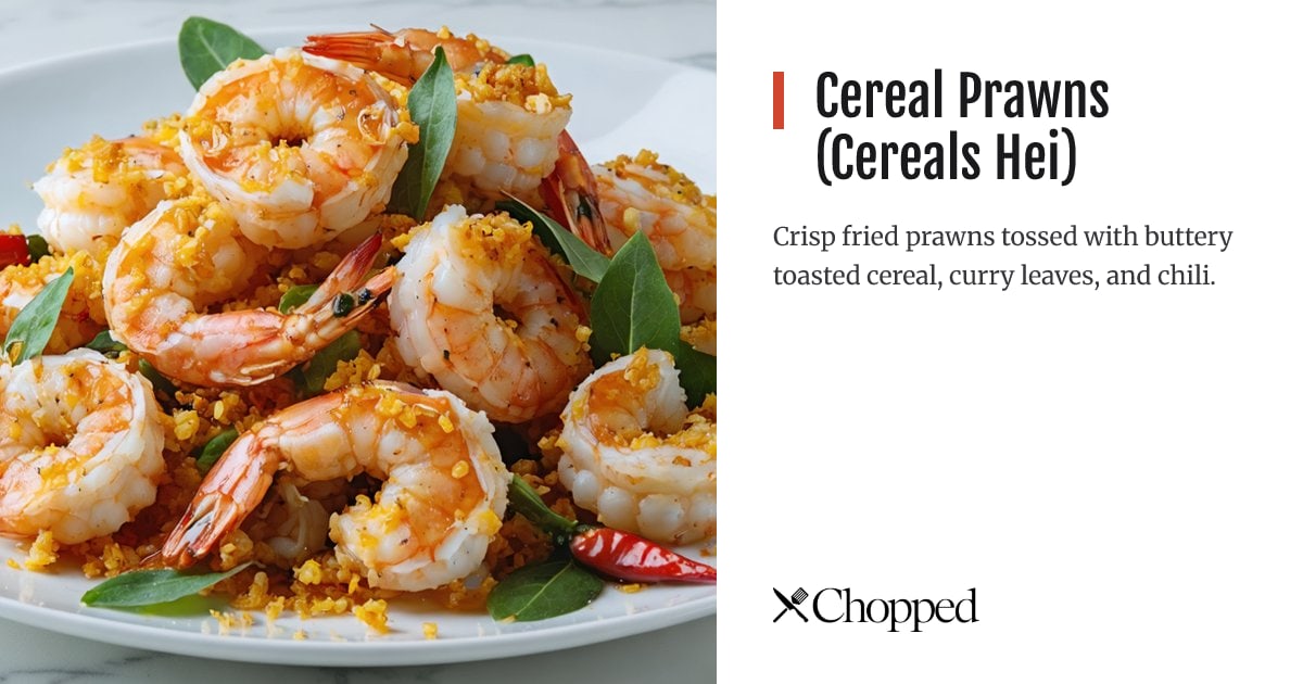 Cereal Prawns (Cereals Hei) | Chopped