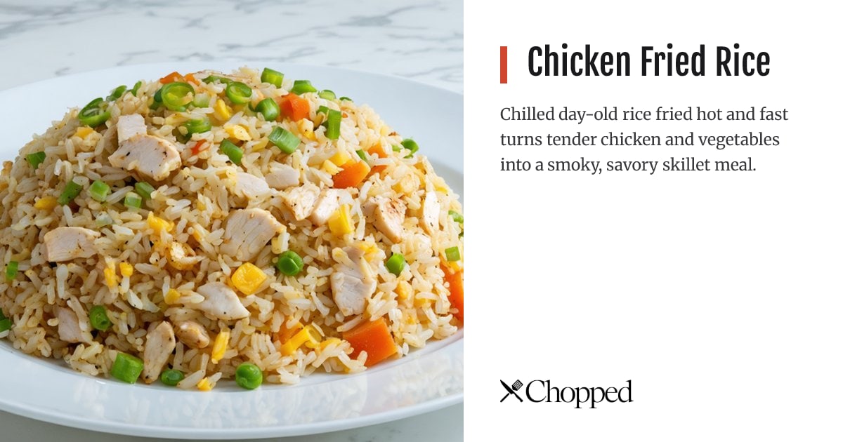 Chicken Fried Rice | Chopped