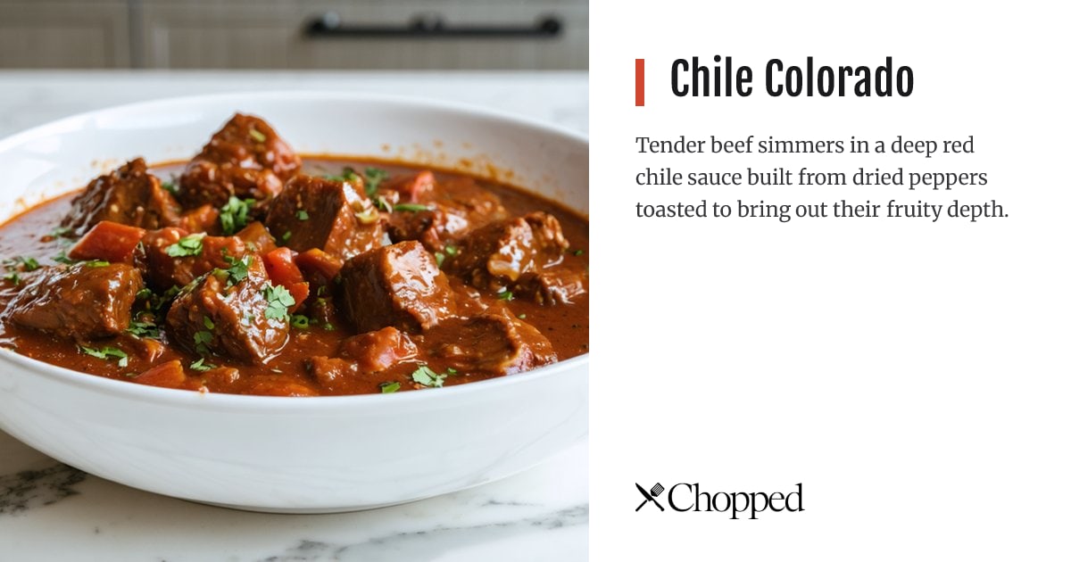 Chile Colorado | Chopped