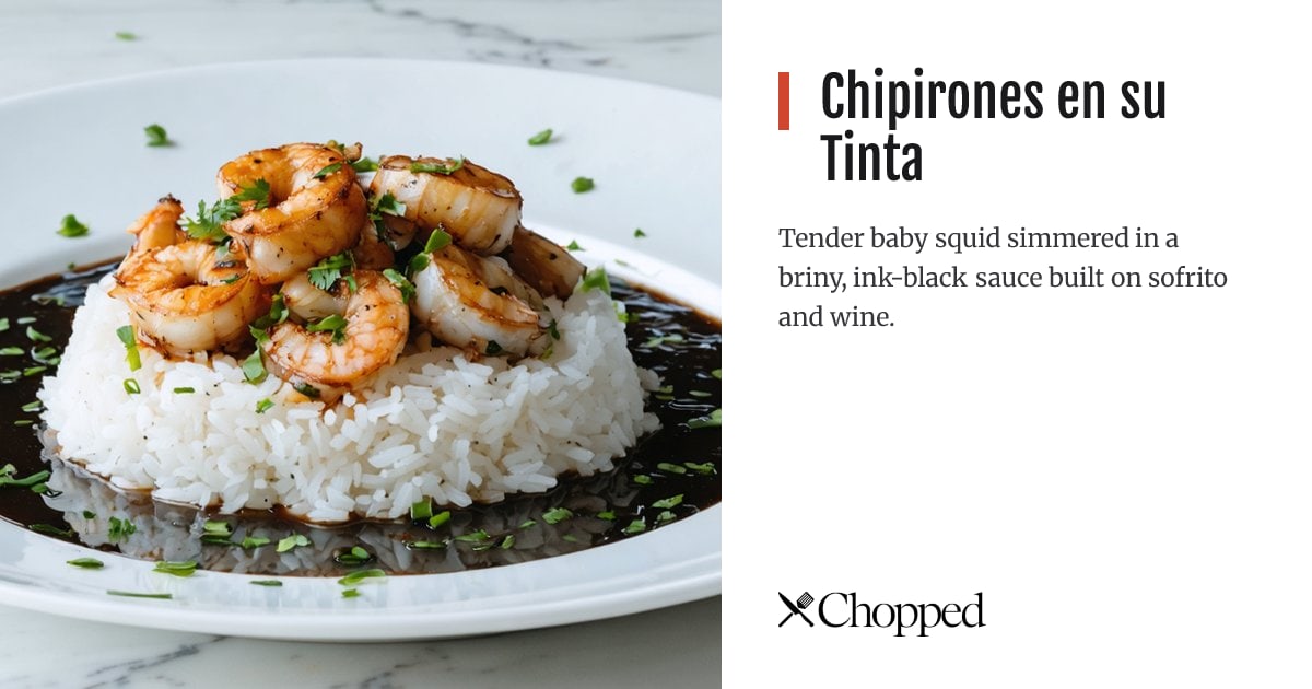 Chipirones en su Tinta | Chopped