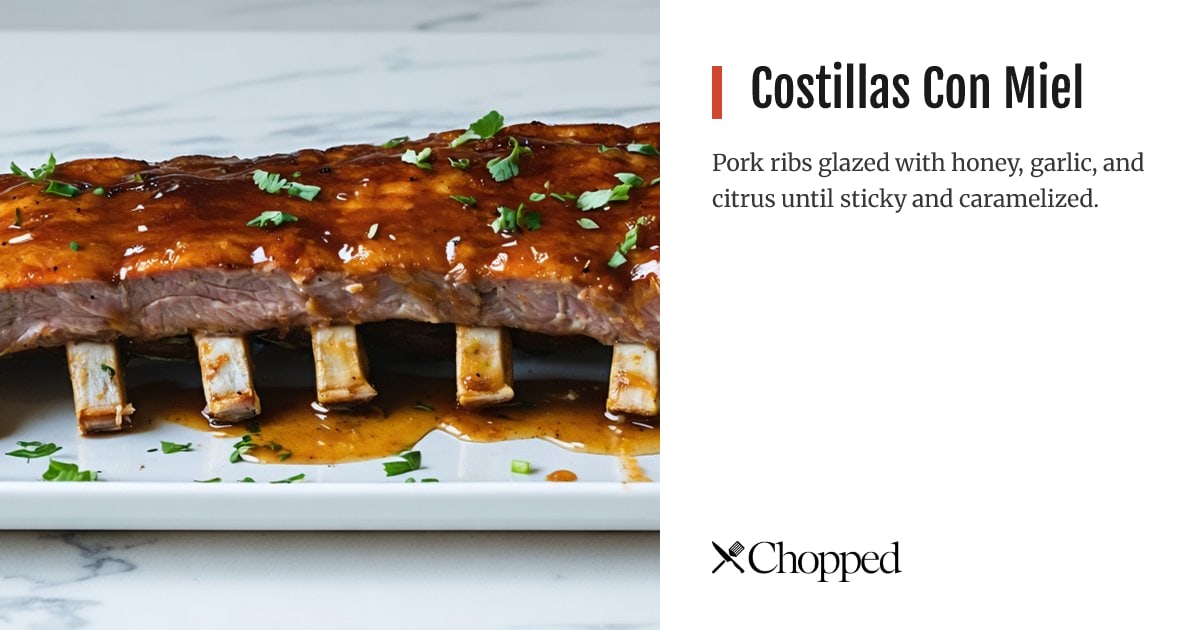 Costillas Con Miel | Chopped