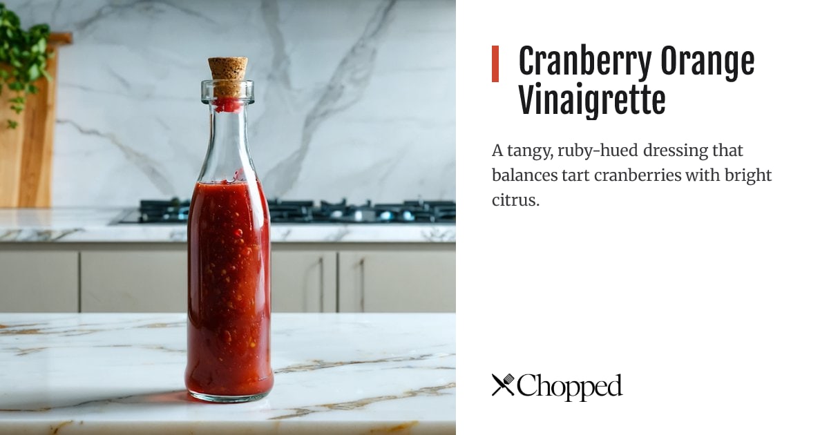Cranberry Orange Vinaigrette | Chopped