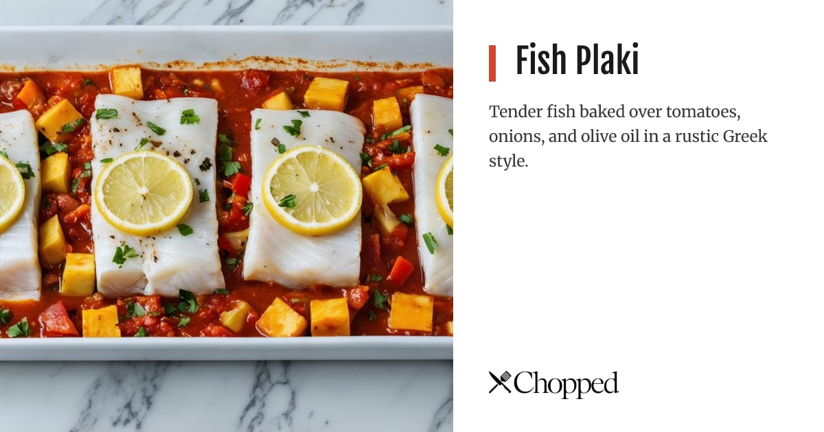 Fish Plaki | Chopped