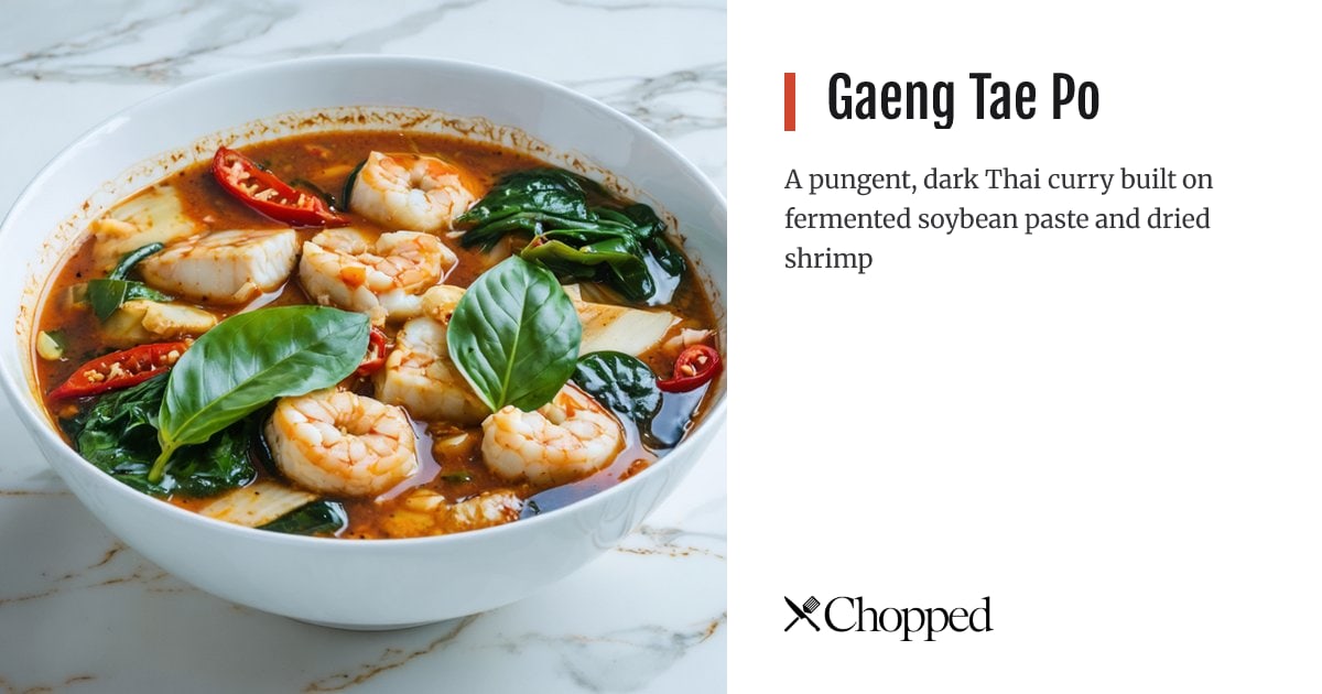 Gaeng Tae Po | Chopped
