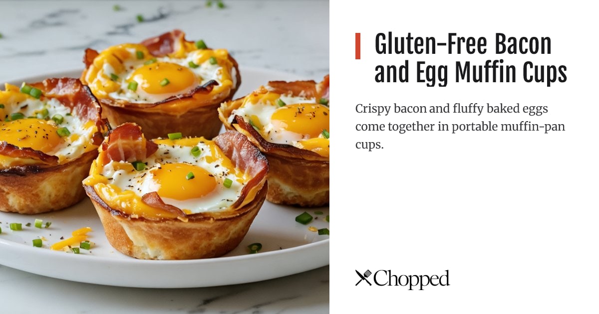 Gluten-Free Bacon and Egg Muffin Cups | Chopped