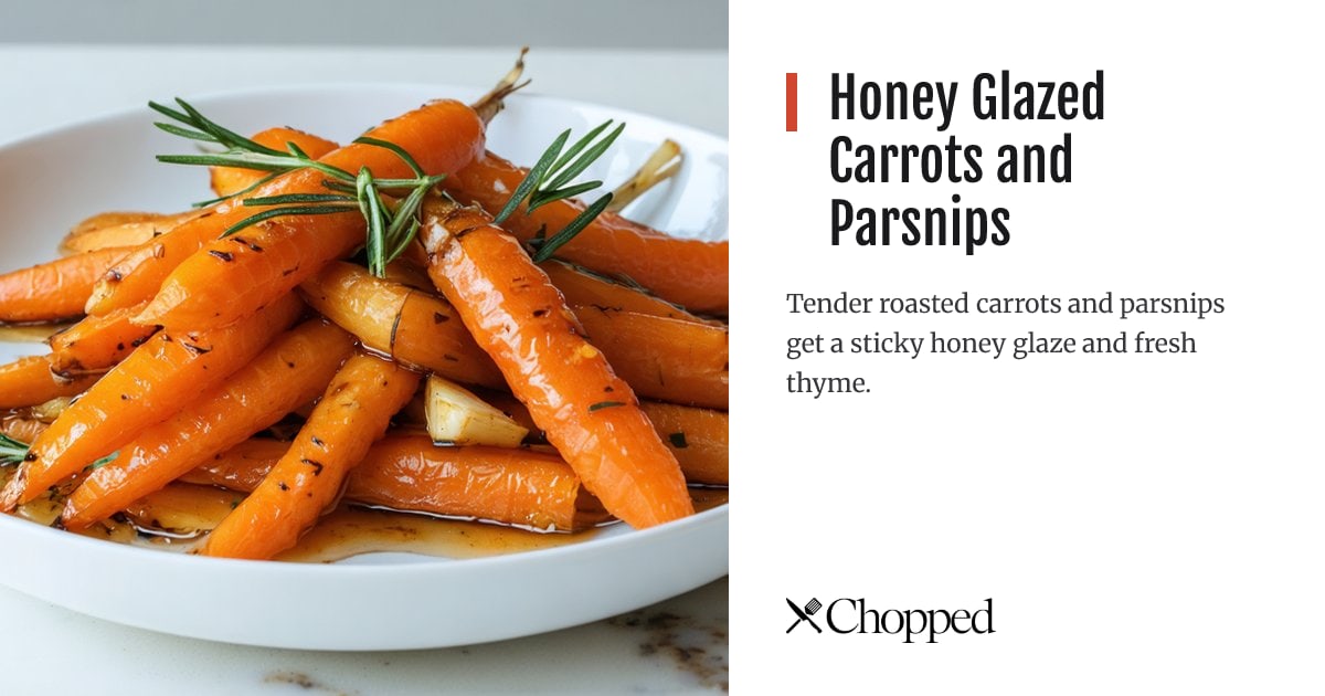 Honey Glazed Carrots and Parsnips | Chopped