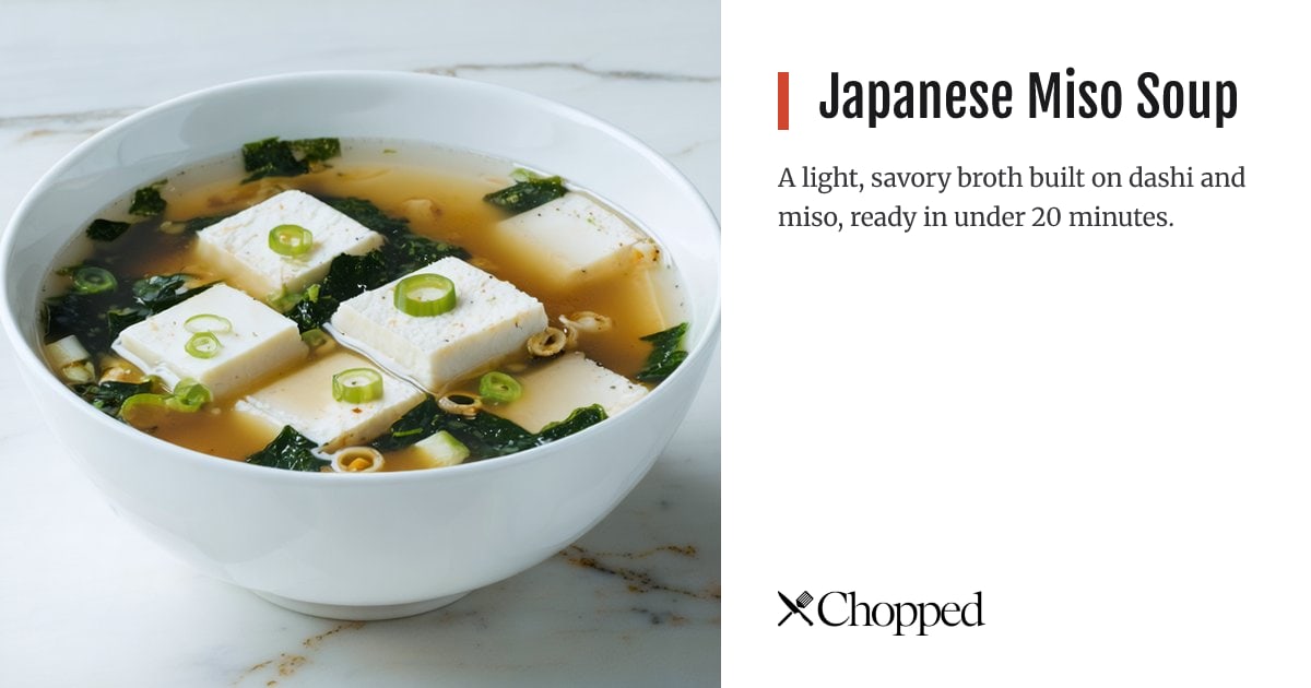 Japanese Miso Soup | Chopped