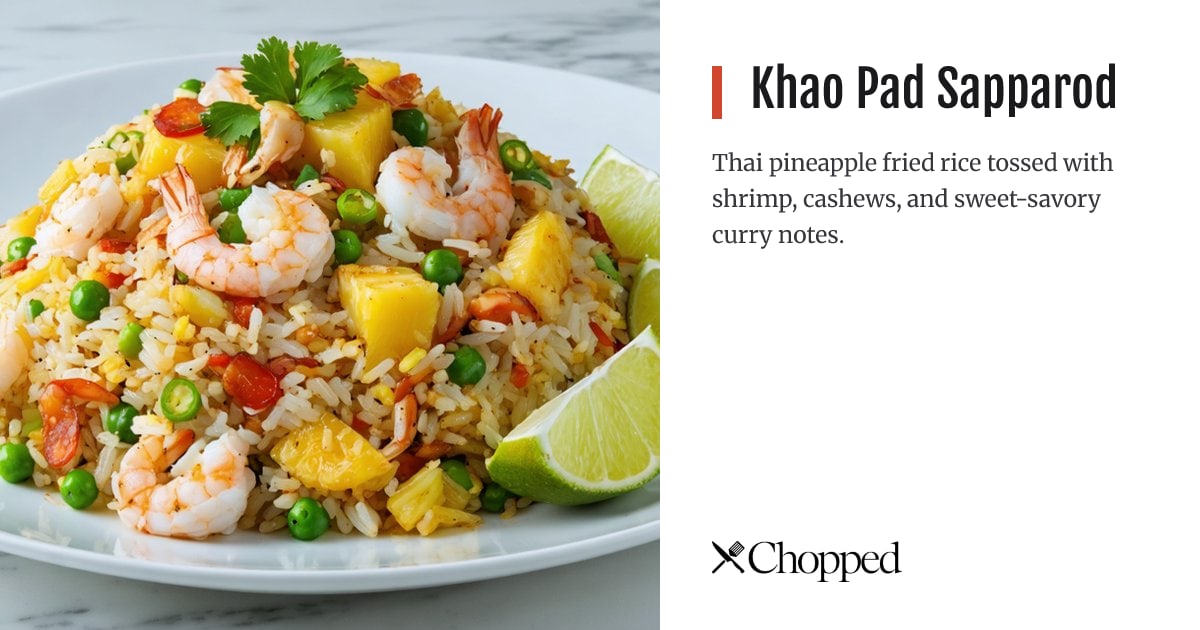 Khao Pad Sapparod | Chopped
