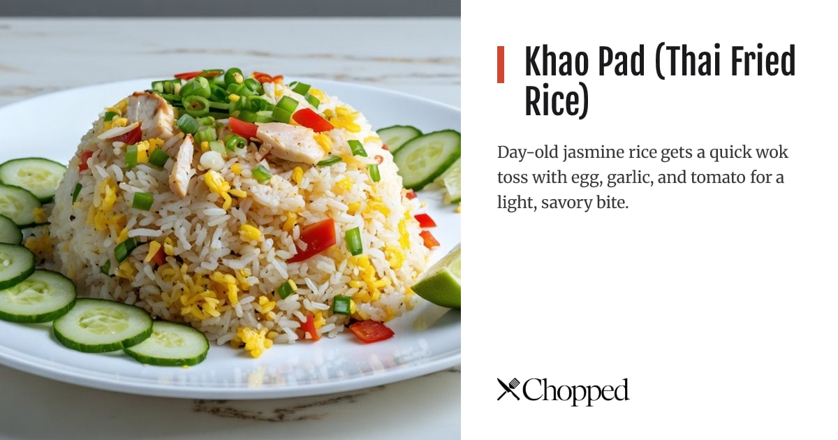 Khao Pad (Thai Fried Rice) | Chopped