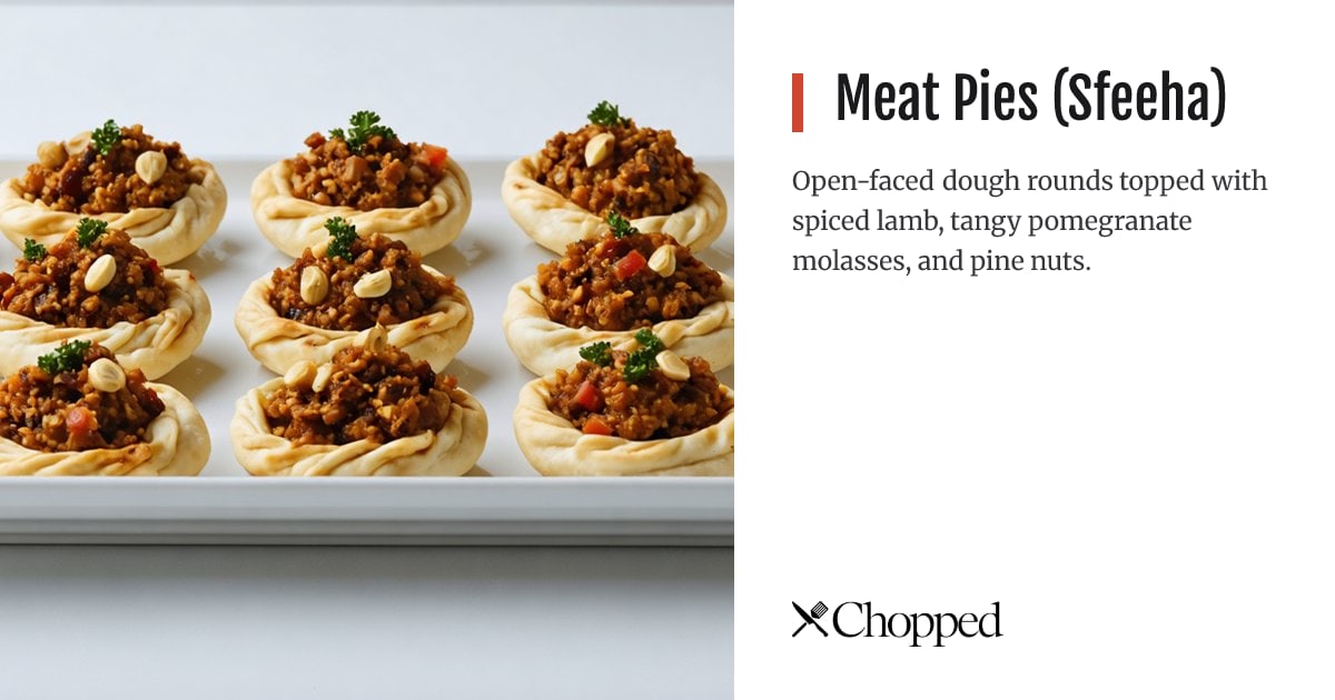 Meat Pies (Sfeeha) | Chopped