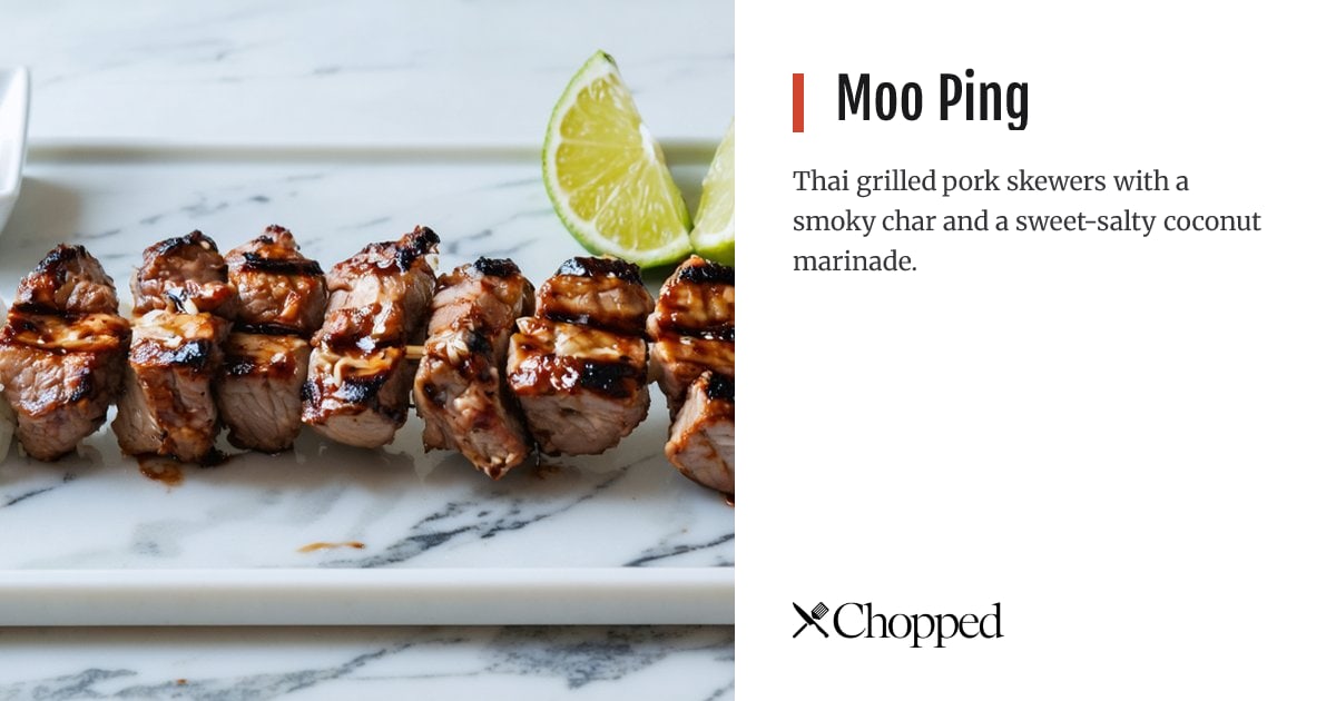 Moo Ping | Chopped