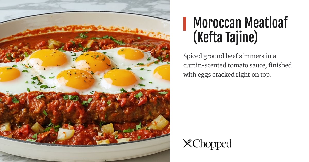 Moroccan Meatloaf (Kefta Tajine) | Chopped