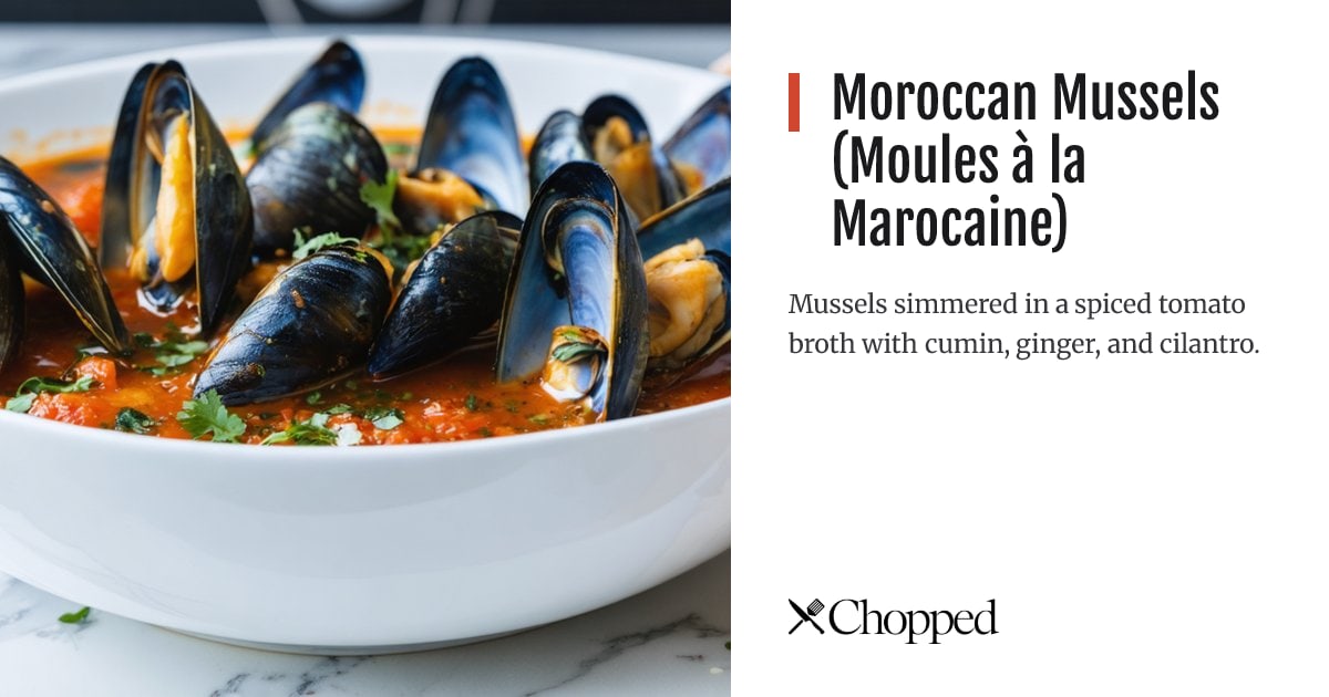 Moroccan Mussels (Moules à la Marocaine) | Chopped