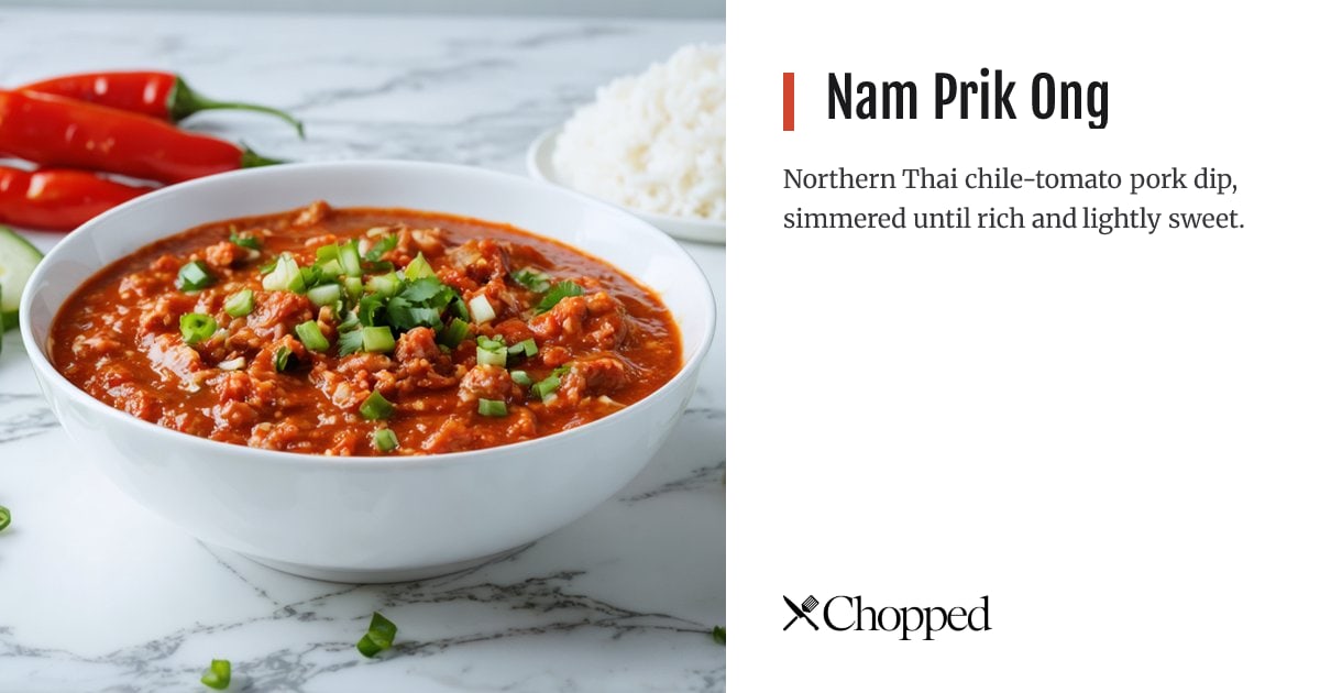 Nam Prik Ong | Chopped
