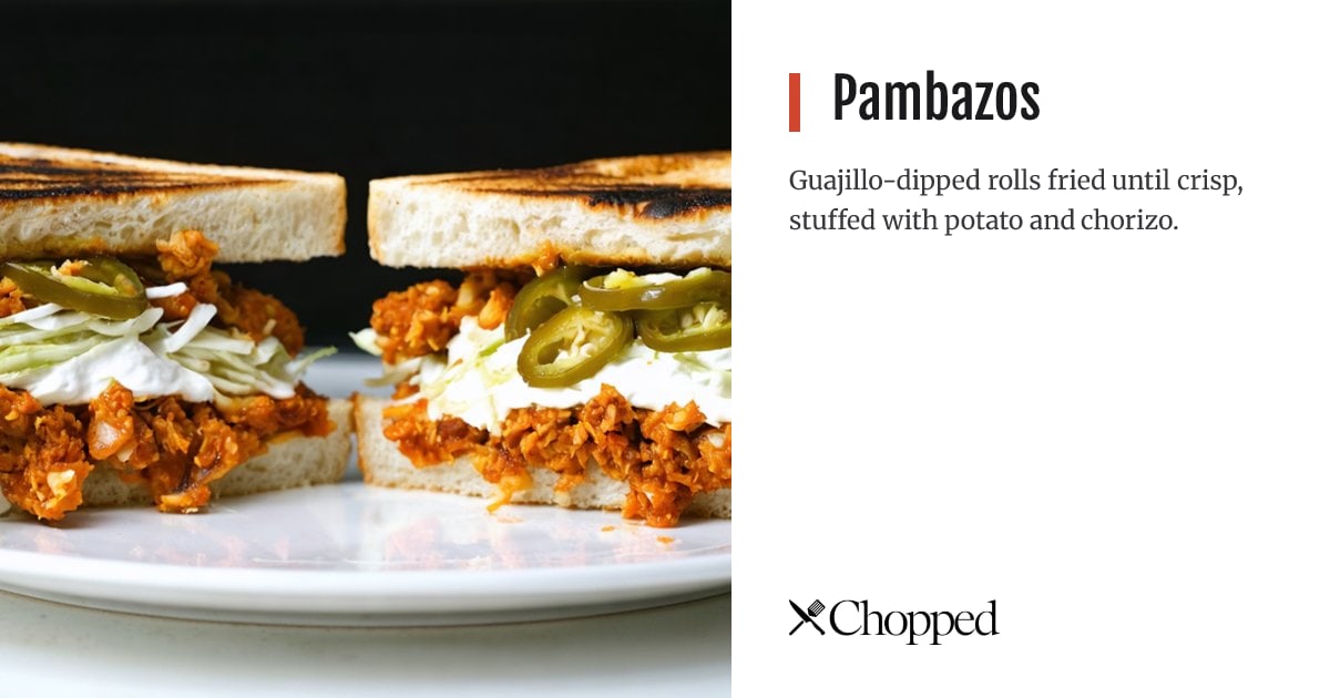 Pambazos | Chopped