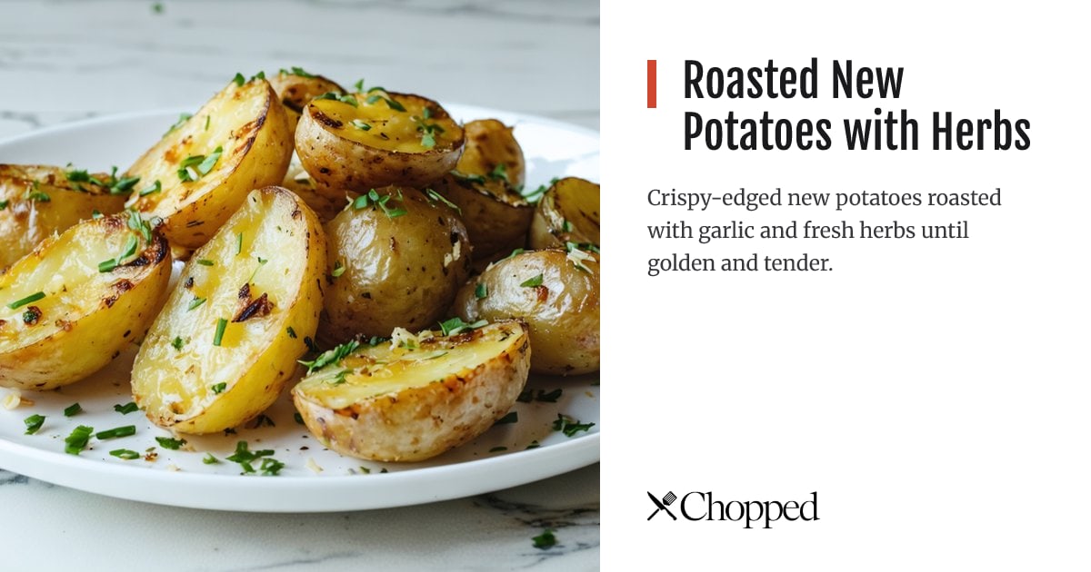 Roasted New Potatoes with Herbs | Chopped