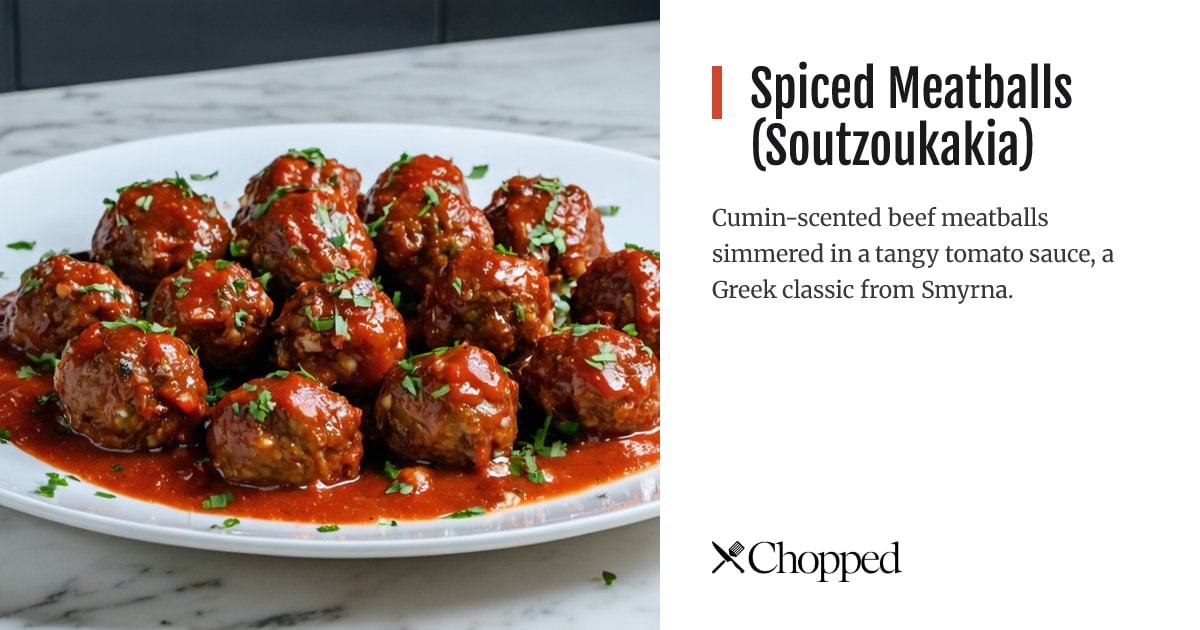 Spiced Meatballs (Soutzoukakia) | Chopped