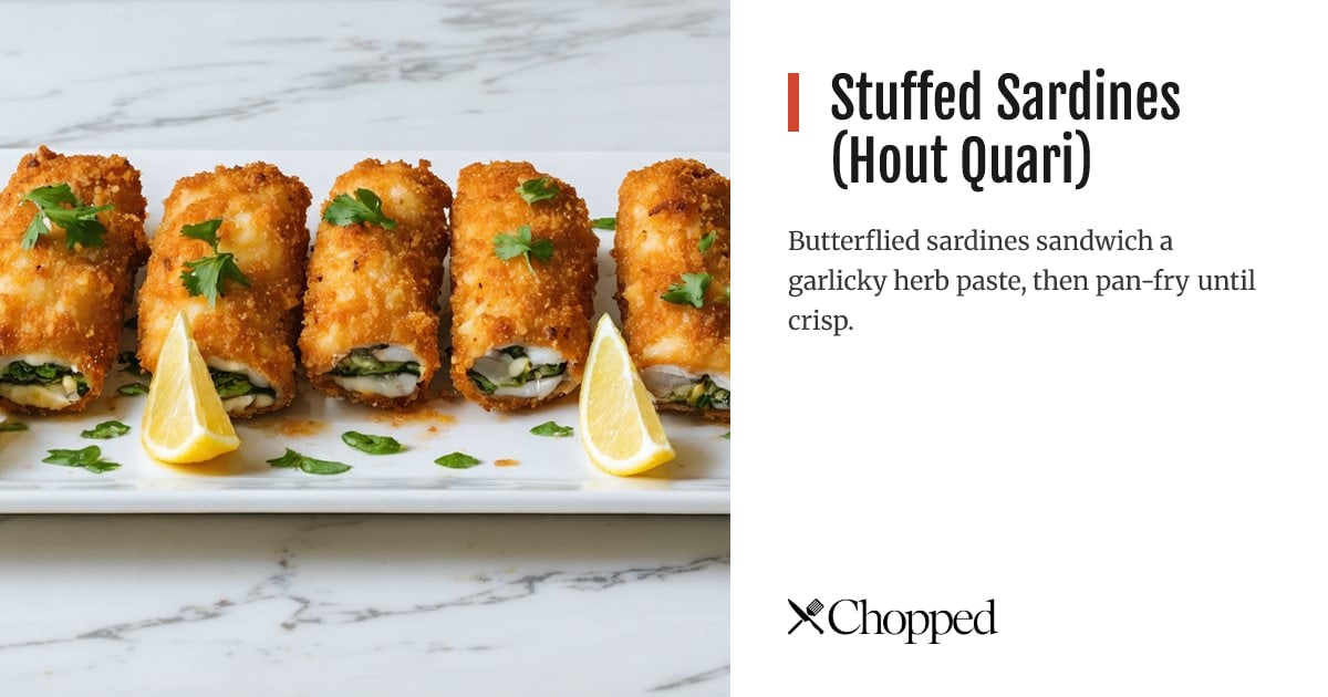 Stuffed Sardines (Hout Quari) | Chopped