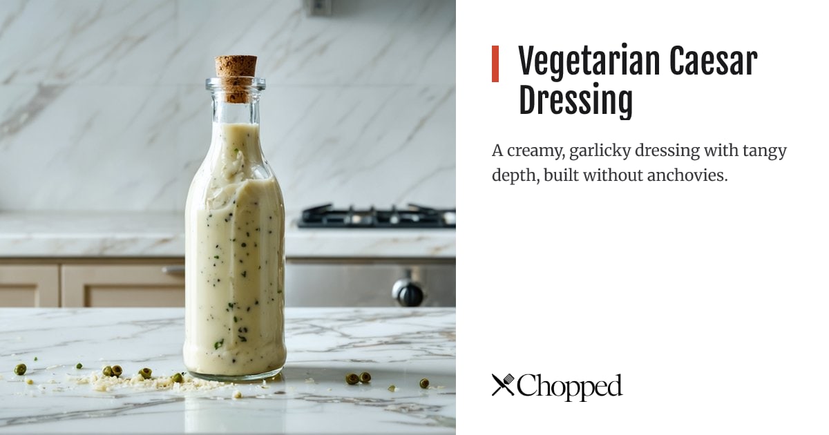 Vegetarian Caesar Dressing | Chopped