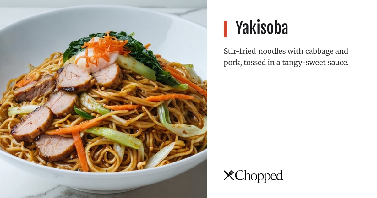 Yakisoba | Chopped