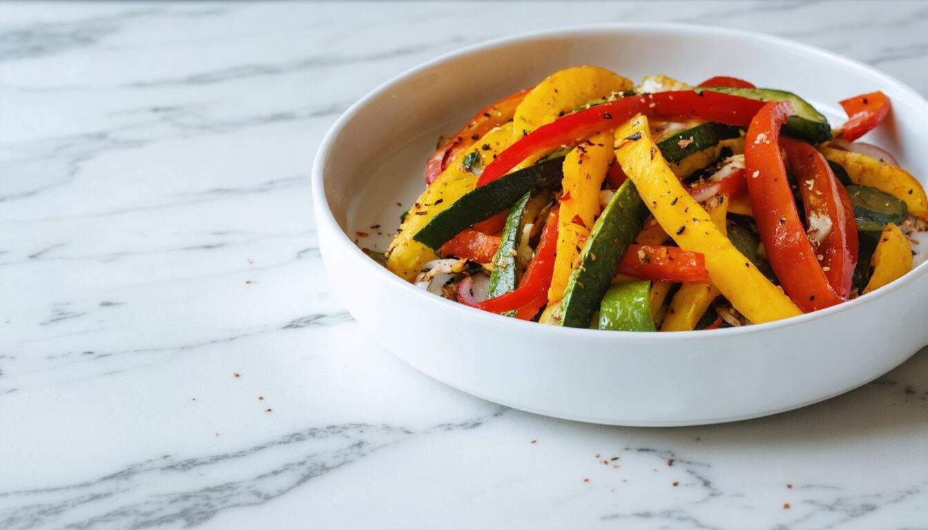 Veggie Fajitas with Warm Tortillas