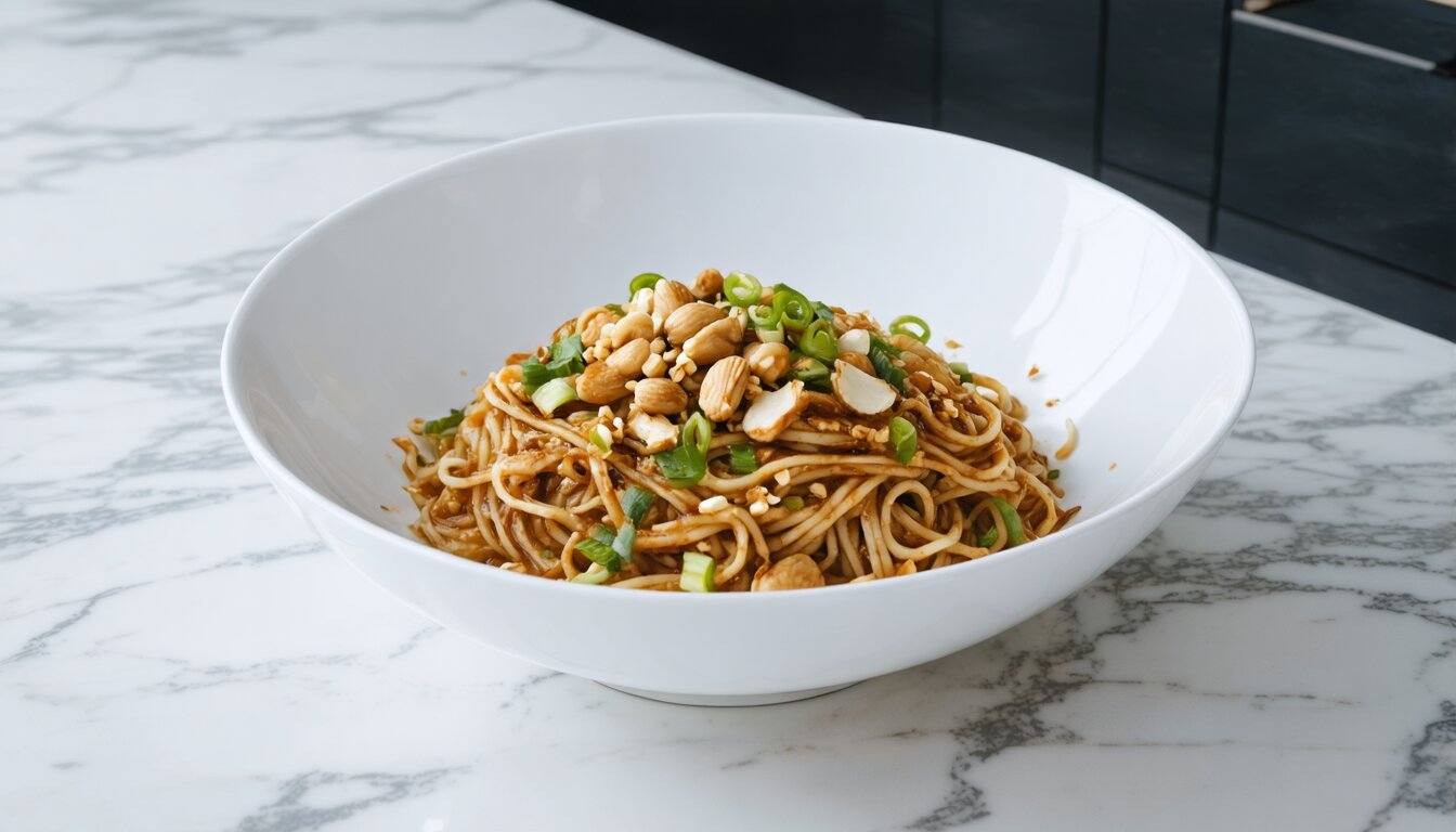 Dan Dan Noodles - Chopped