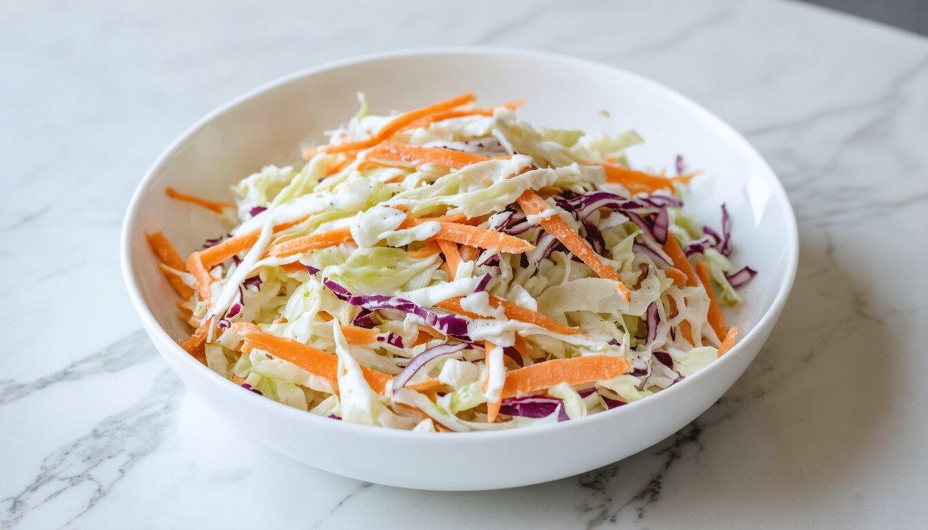 North Carolina BBQ Slaw - Chopped