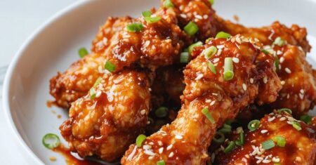 Air-Fried Korean Fried Chicken